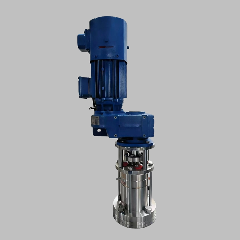 2021J integrated drive and mechanical seal for glass-lined reactors with compact vessel nozzles