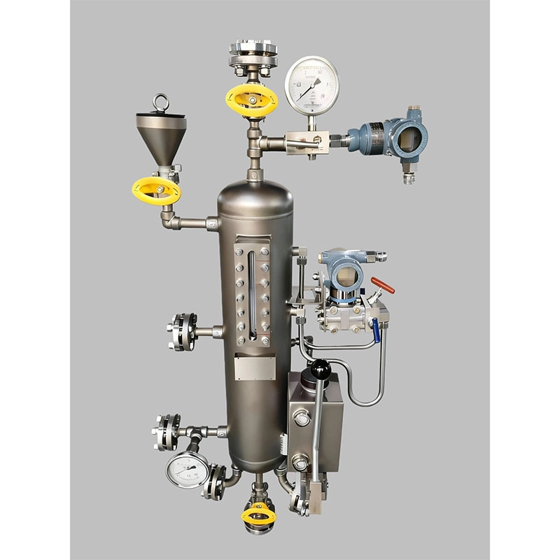 PLAN53A mechanical seal support system for double mechanical seal barrier fluid control