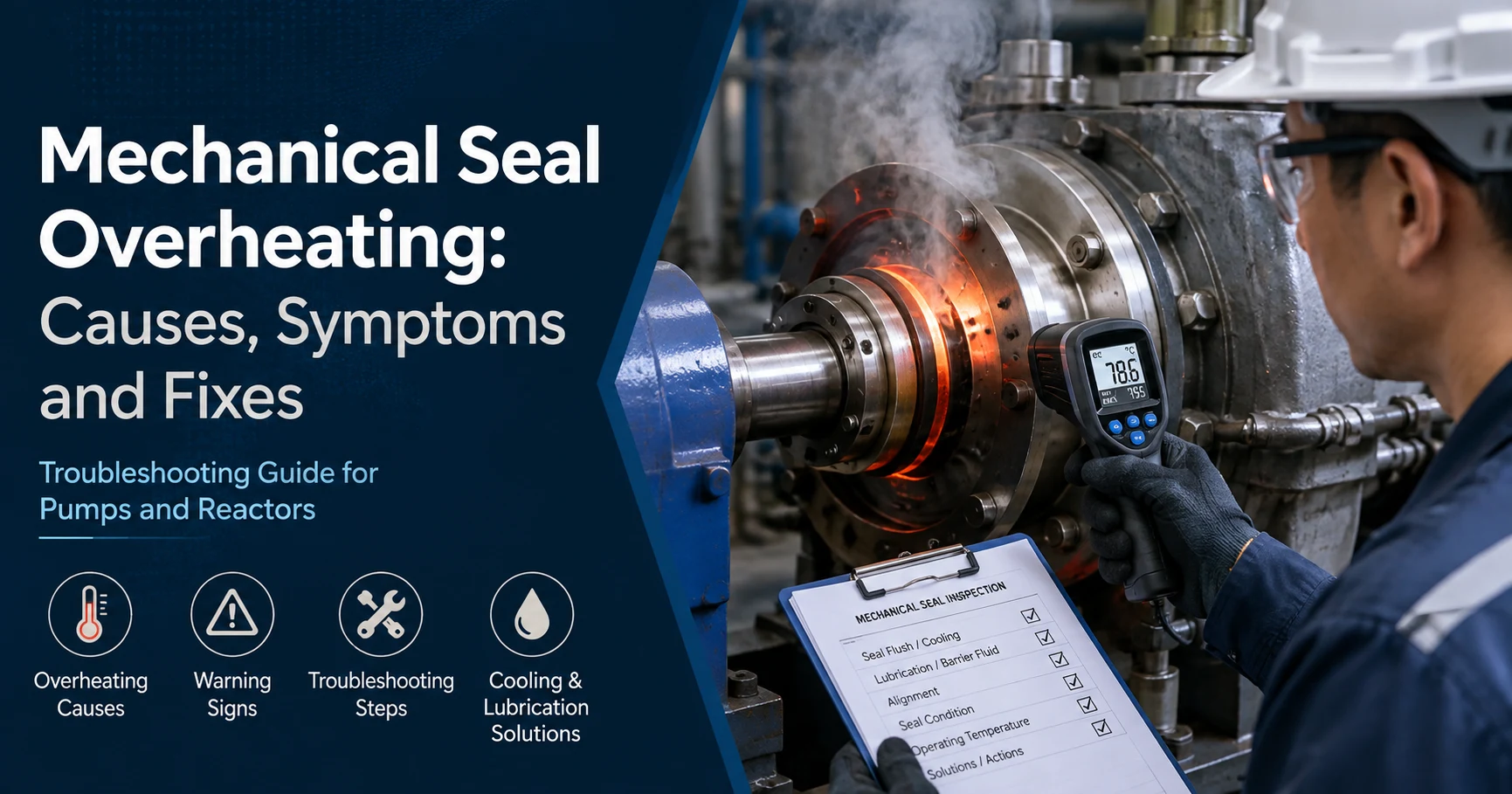 Mechanical Seal Overheating Causes, Symptoms and Fixes