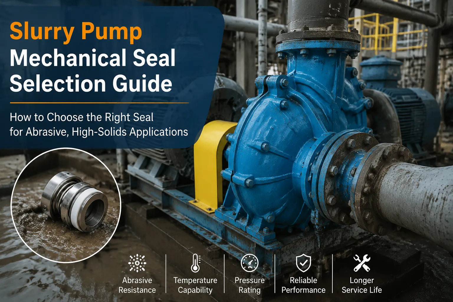 Slurry Pump Mechanical Seal Selection Guide for Abrasive Media
