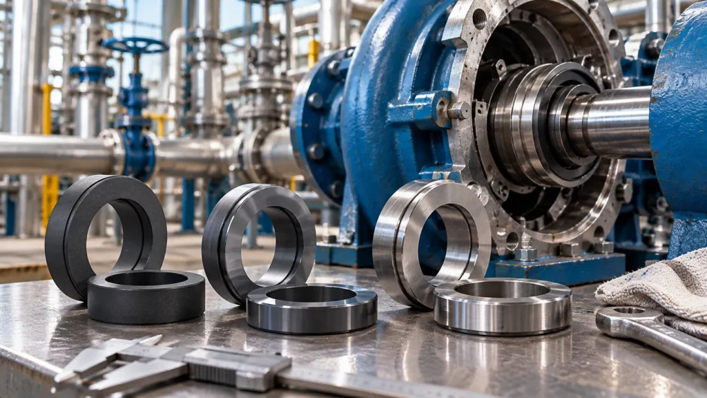 Silicon Carbide vs. Tungsten Carbide vs. Carbon Seal Faces How to Choose